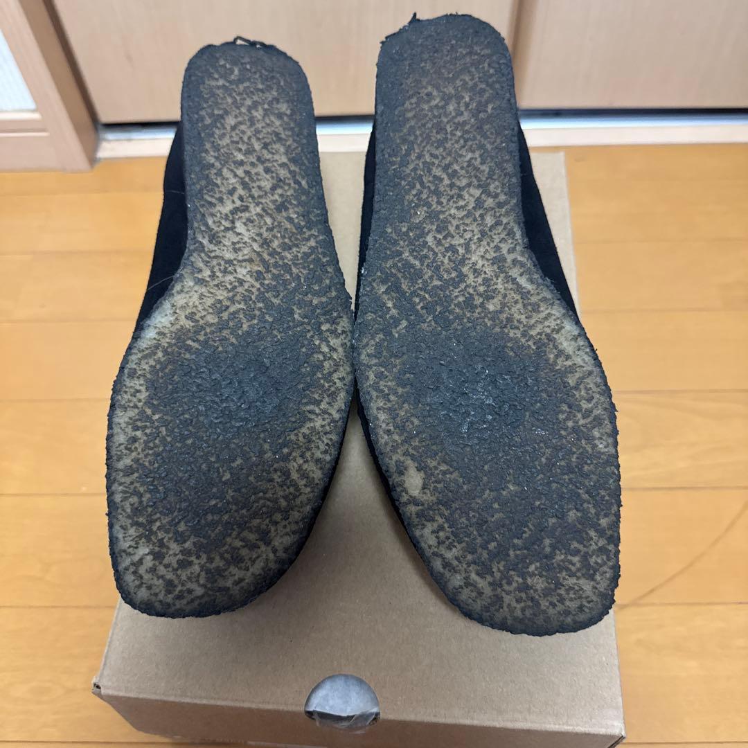 CLARKS Wallabee ブラック W 8