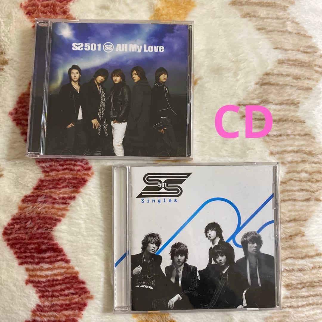 ⭐️SS501 ⭐️ライヴDVD2枚とアルバムCD2枚