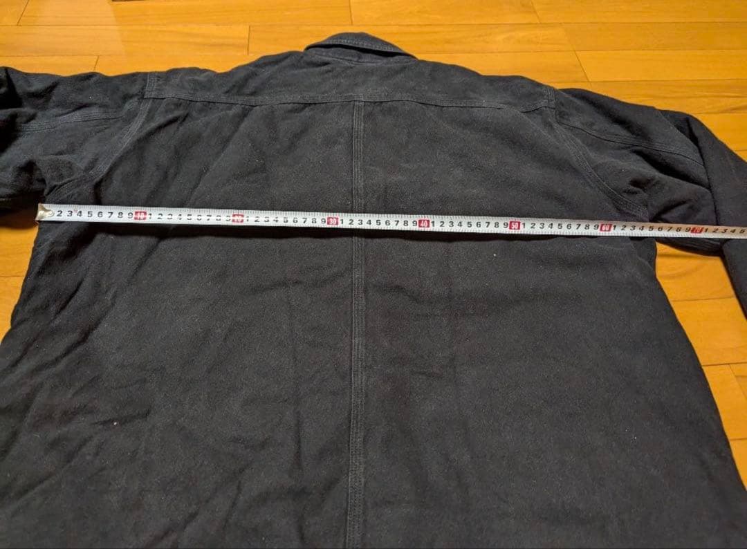 carhartt カバーオール ワークジャケット ブラック XL フェード