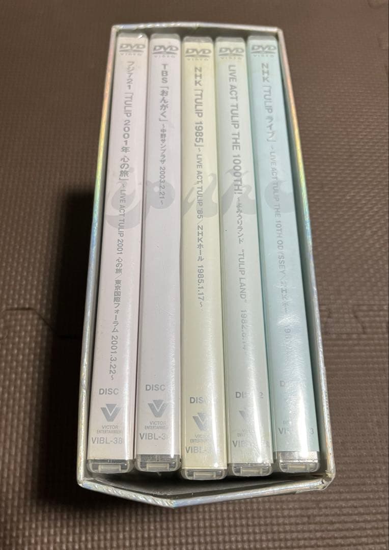 TULIP / THE FILMS2～LIVE ACT TULIP DVD5枚