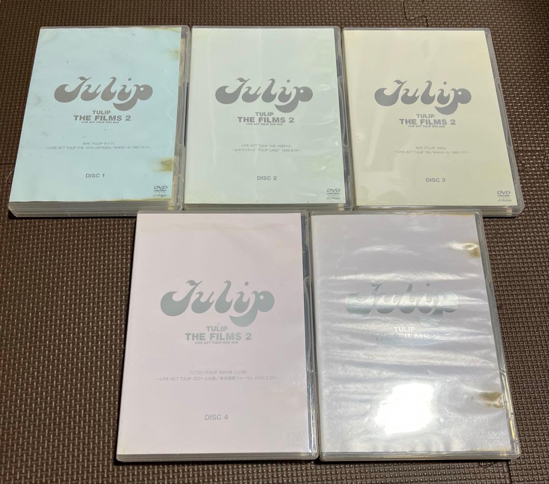 TULIP / THE FILMS2～LIVE ACT TULIP DVD5枚