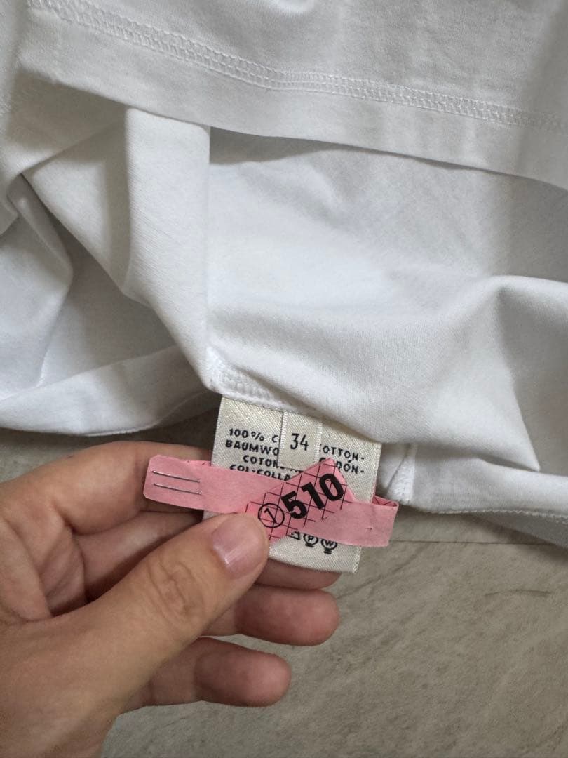 2度着用✨エルメス シェーヌダンクルTシャツ 34(S相当)抗菌クリーニング済み