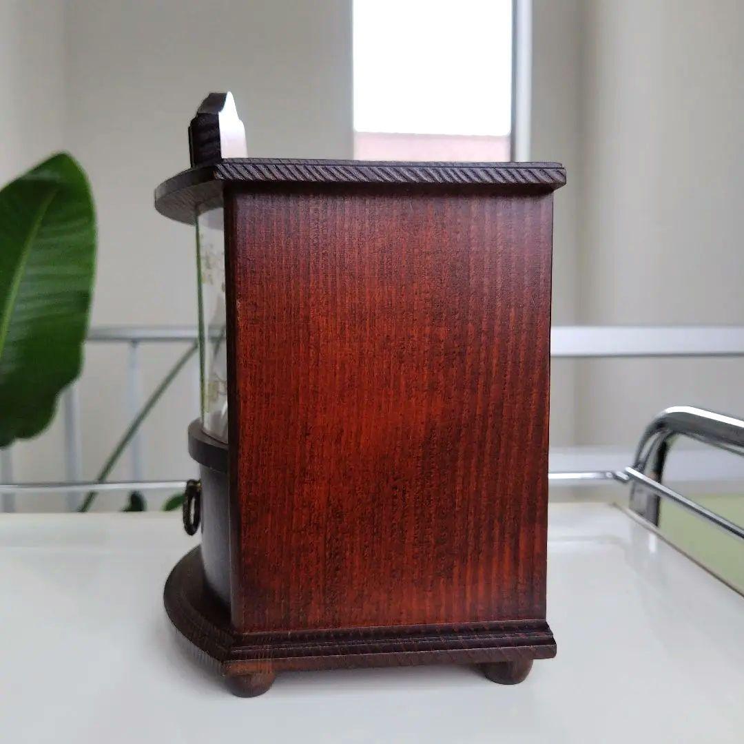 アンティーク 美品！SANKYO オルゴール ラビットハウス キャビネット型