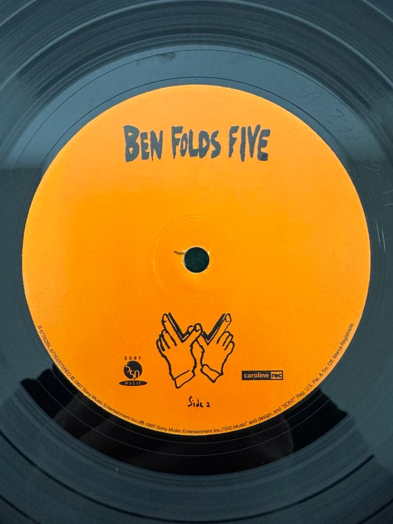 BEN FOLDS FIVE レコード　original ② 盤美品