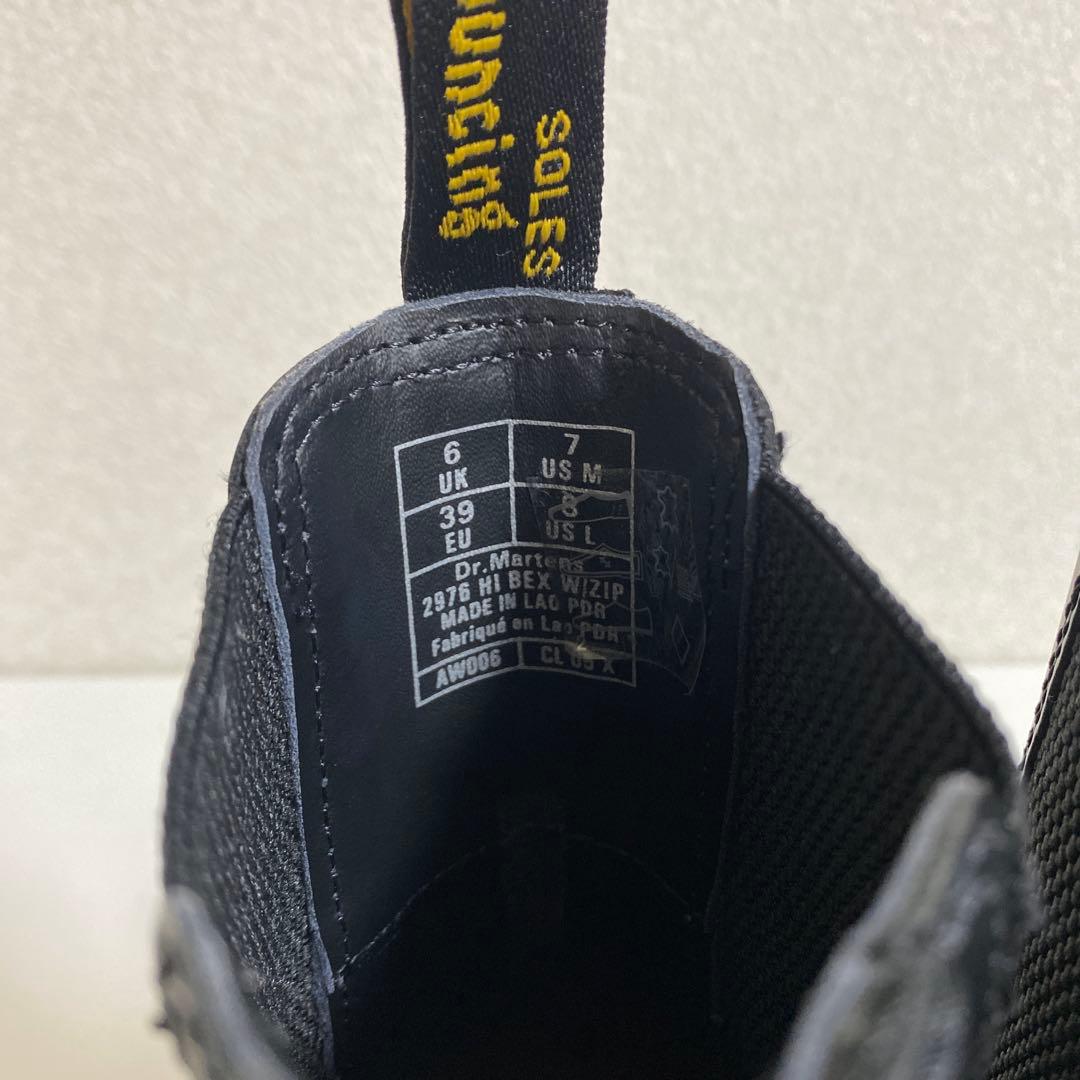 美品 ドクターマーチン Dr. Martens サイドゴアブーツ サイズ6