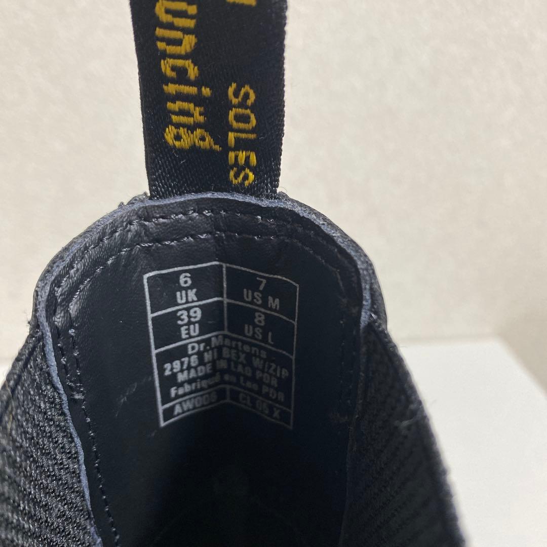 美品 ドクターマーチン Dr. Martens サイドゴアブーツ サイズ6