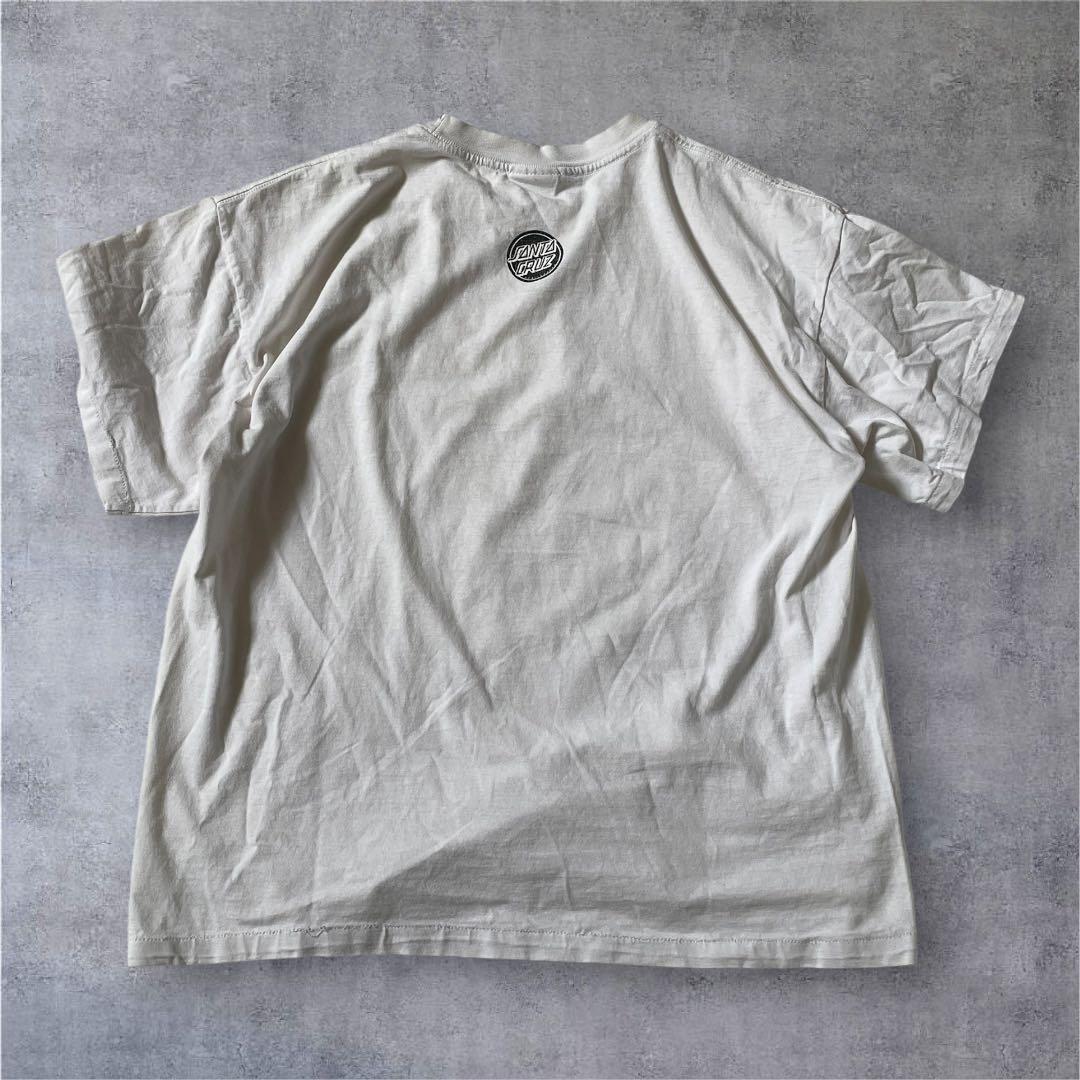サンタクルーズ　90s USA製 Tシャツ　オールドスケート　半袖　NHS