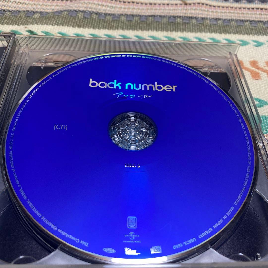 アンコール/ back number《初回限定A 2CD+2DVD》
