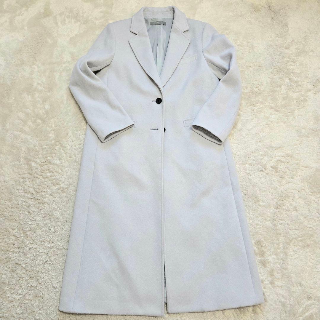美品　22AW セオリーリュクス　ロングコート　JEMINA　SUPERSEEK