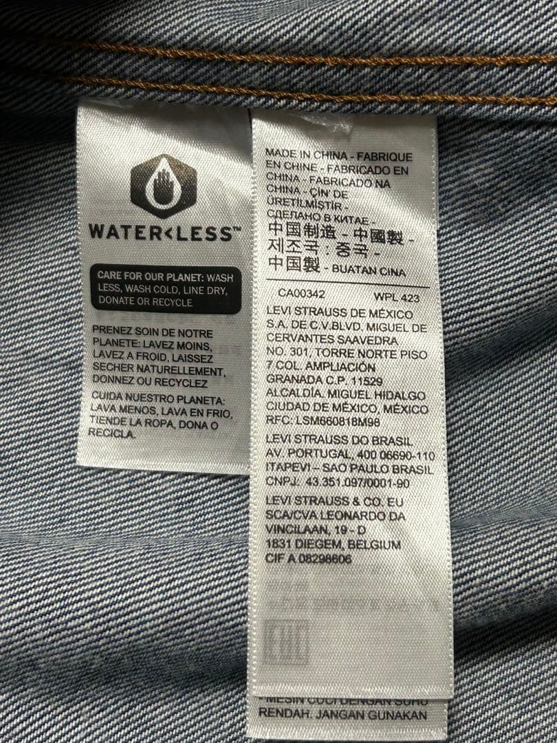 美品Levi's RED カバーオールデニムジャケットMアメカジ
