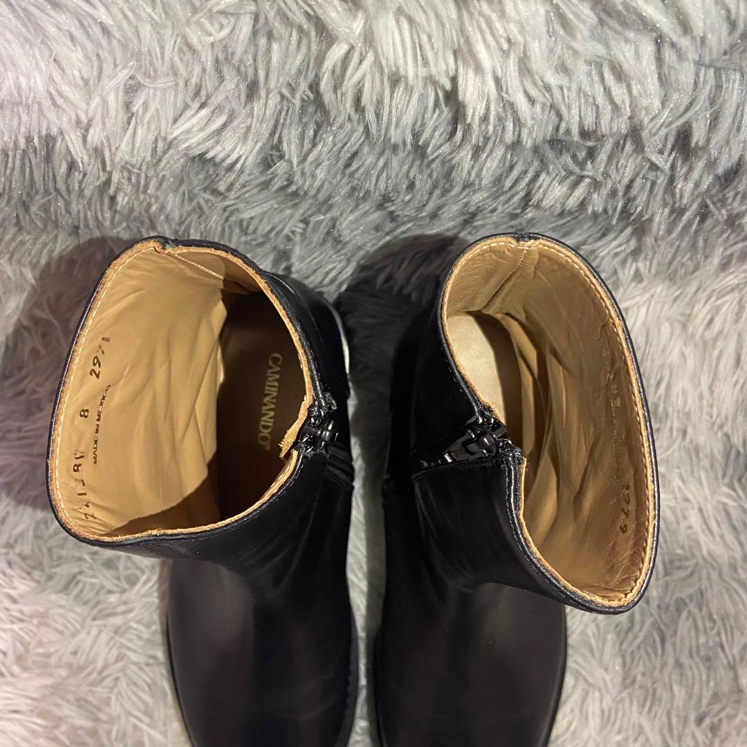 新品未使用級CAMINANDO/カミナンド MIDDLE BOOTS 38
