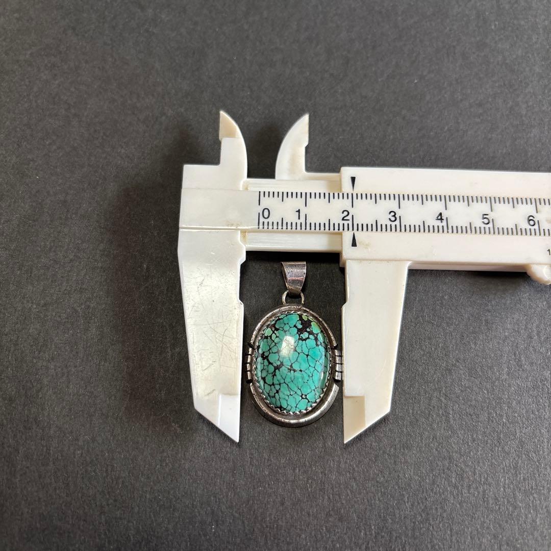 navajo インディアンジュエリー　ターコイズ　ペンダント　ナバホ