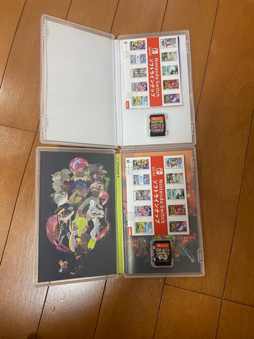 Minecraft & Splatoon 3 パッケージ版セット