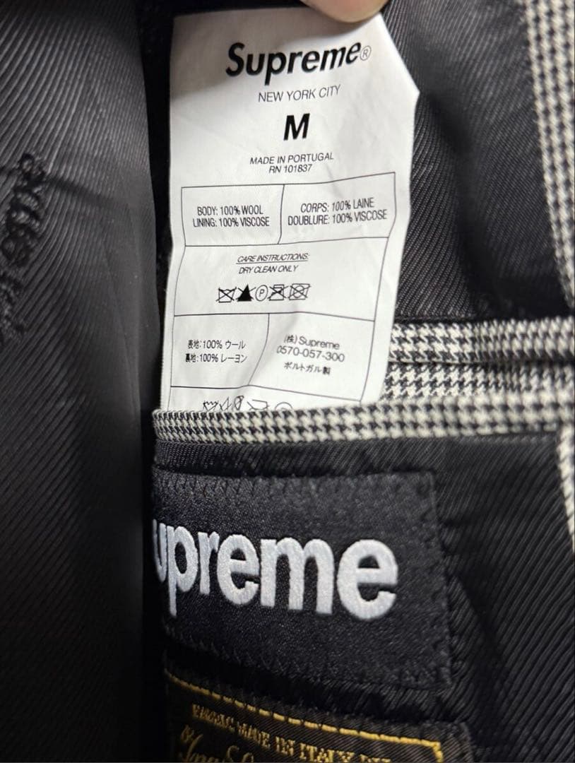 supreme suit スーツ ロロピアーナ Mサイズ