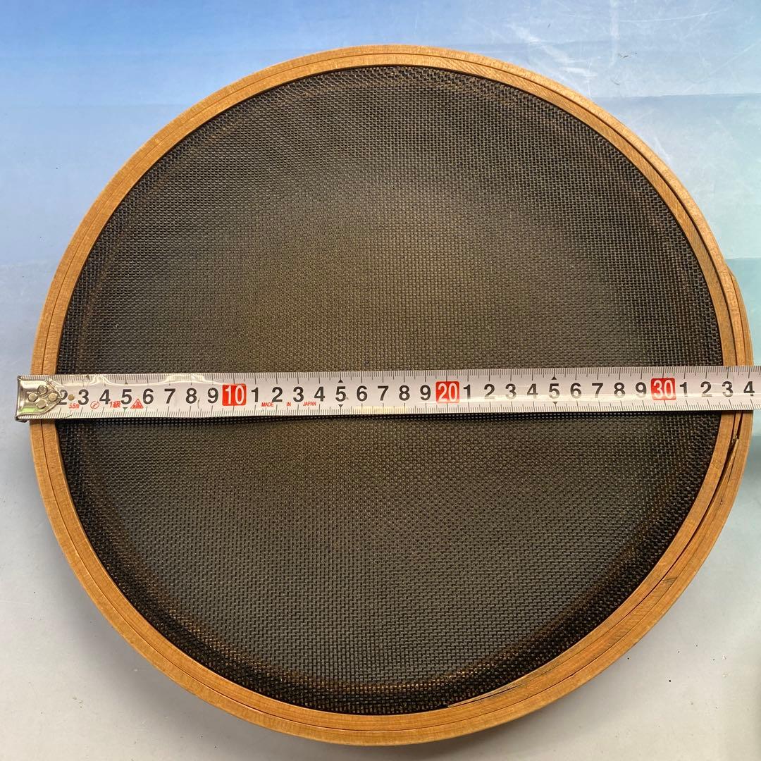 馬毛製　ふるい 約34cm　入手困難品