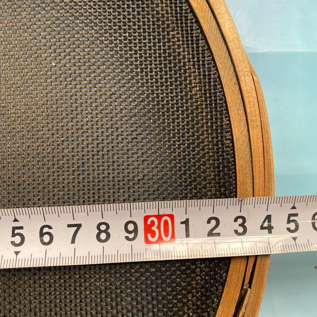 馬毛製　ふるい 約34cm　入手困難品