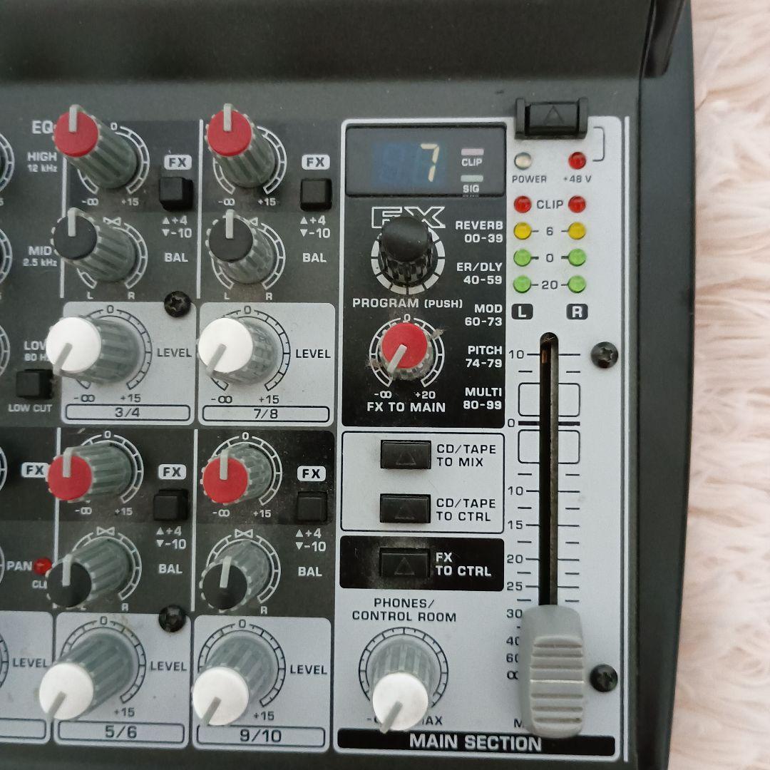 訳あり BEHRINGER XENYX 1002FX アナログミキサー