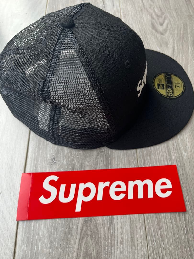 帽子 Supreme new era box logo cap [7 1/2]