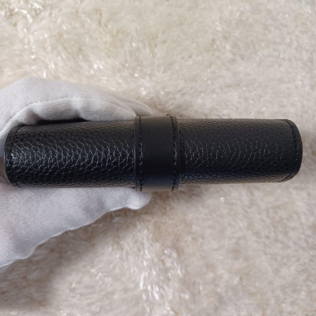 ✨極美品✨現行　ロエベ　バーティカル ウォレット スモール　三つ折り財布　黒