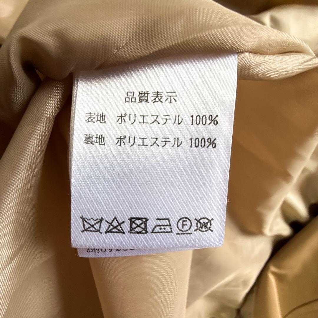 極美品 ルイルエブティック 【撥水加工】2wayフードロングトレンチコート LL
