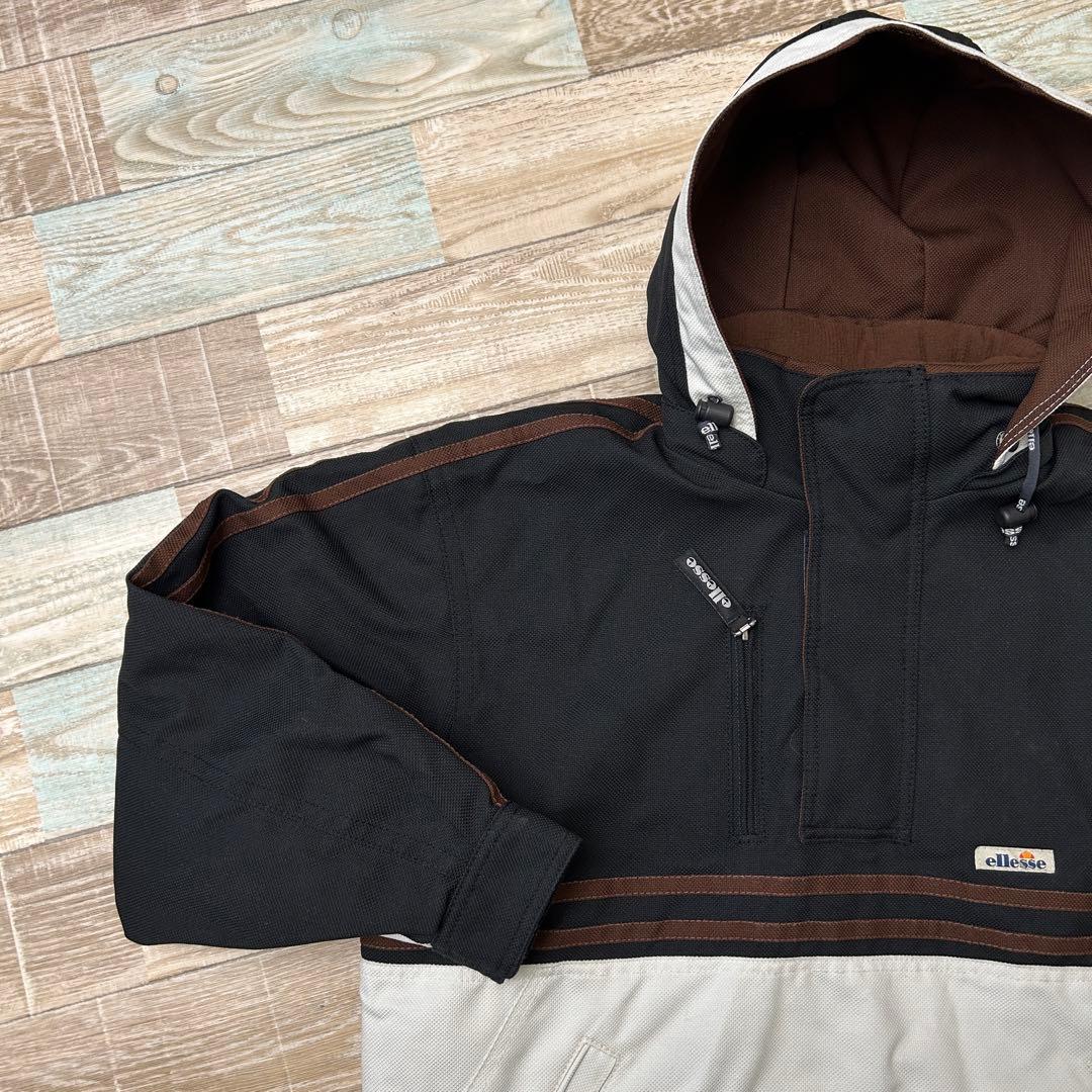 ellesse エレッセ スキーウェア スノボー アノラック ツートン S