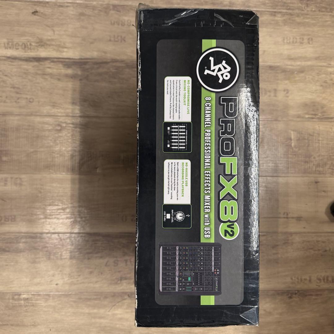 MACKIE マッキー ミキサー ProFX8v2