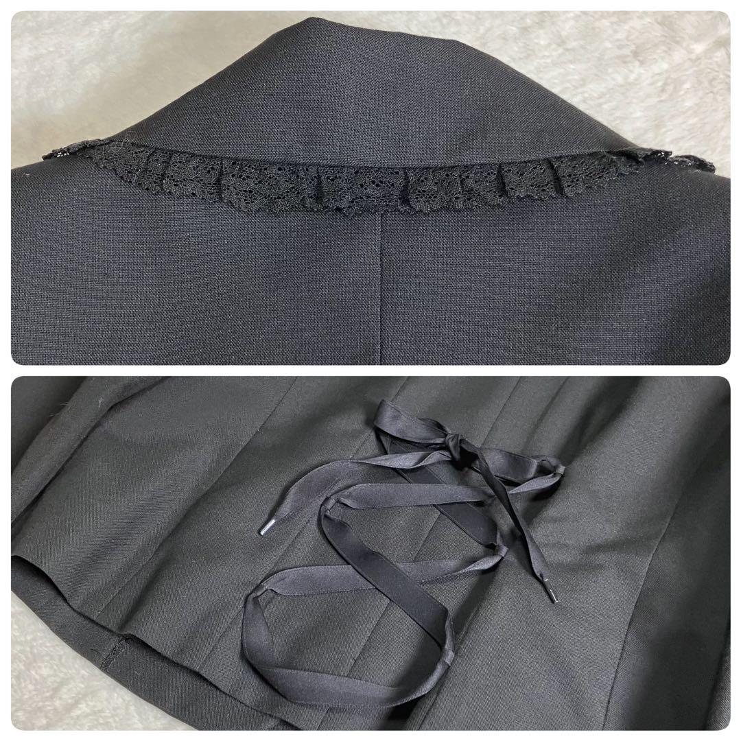 mezzo piano 160cm✨女の子スーツ　セットアップ3点　ネックレス付