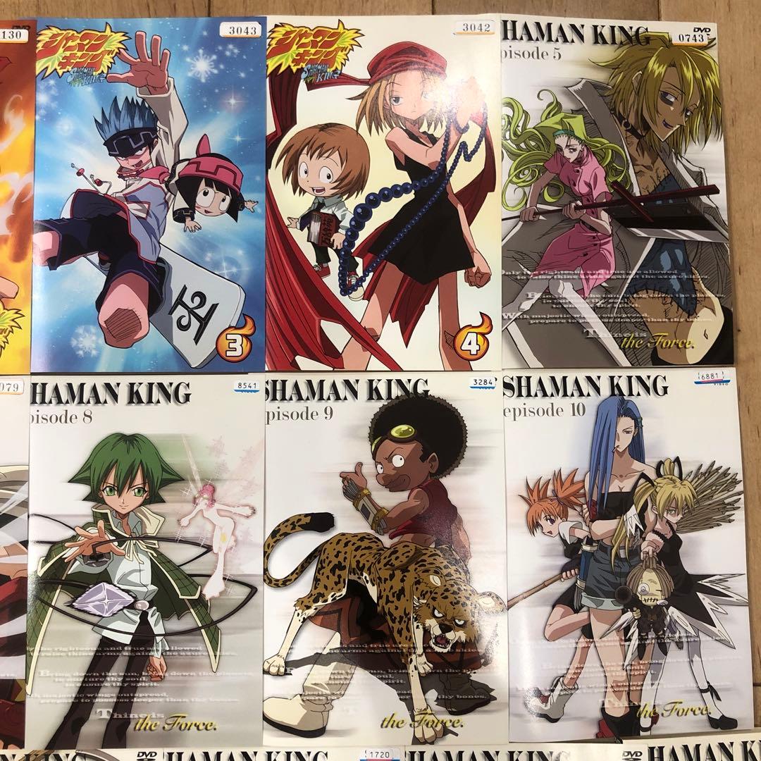 シャーマンキング　全16巻セット　完結　DVD　アニメ　匿名配送