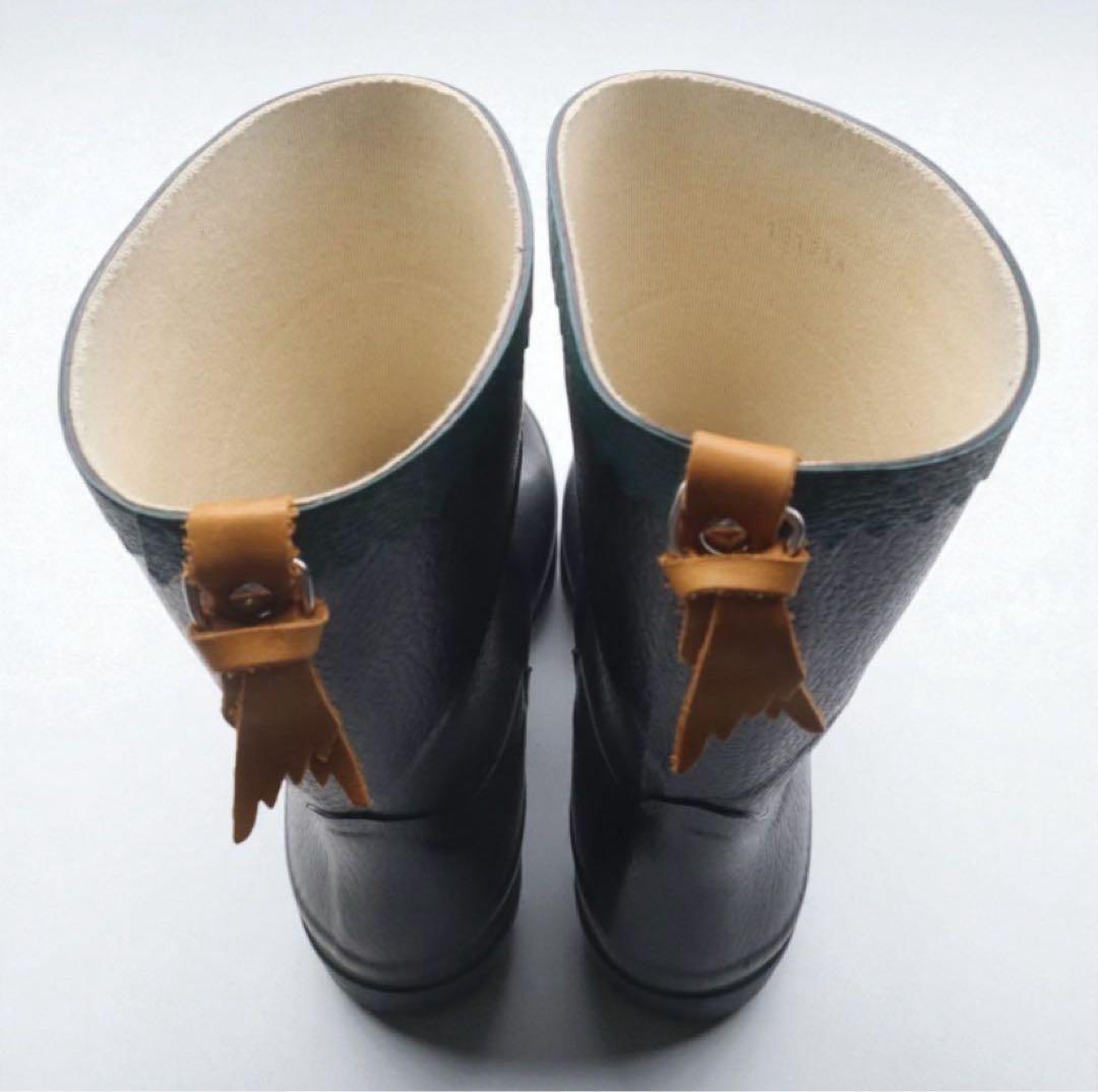AIGLE レインブーツ　ブラック　ミスジュリエット　ショート丈