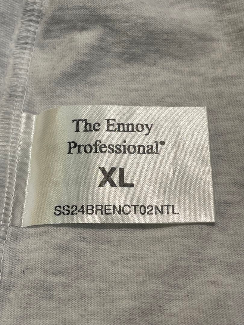 専用　ennoy エンノイ ボックス ラバータグ アッシュグレー