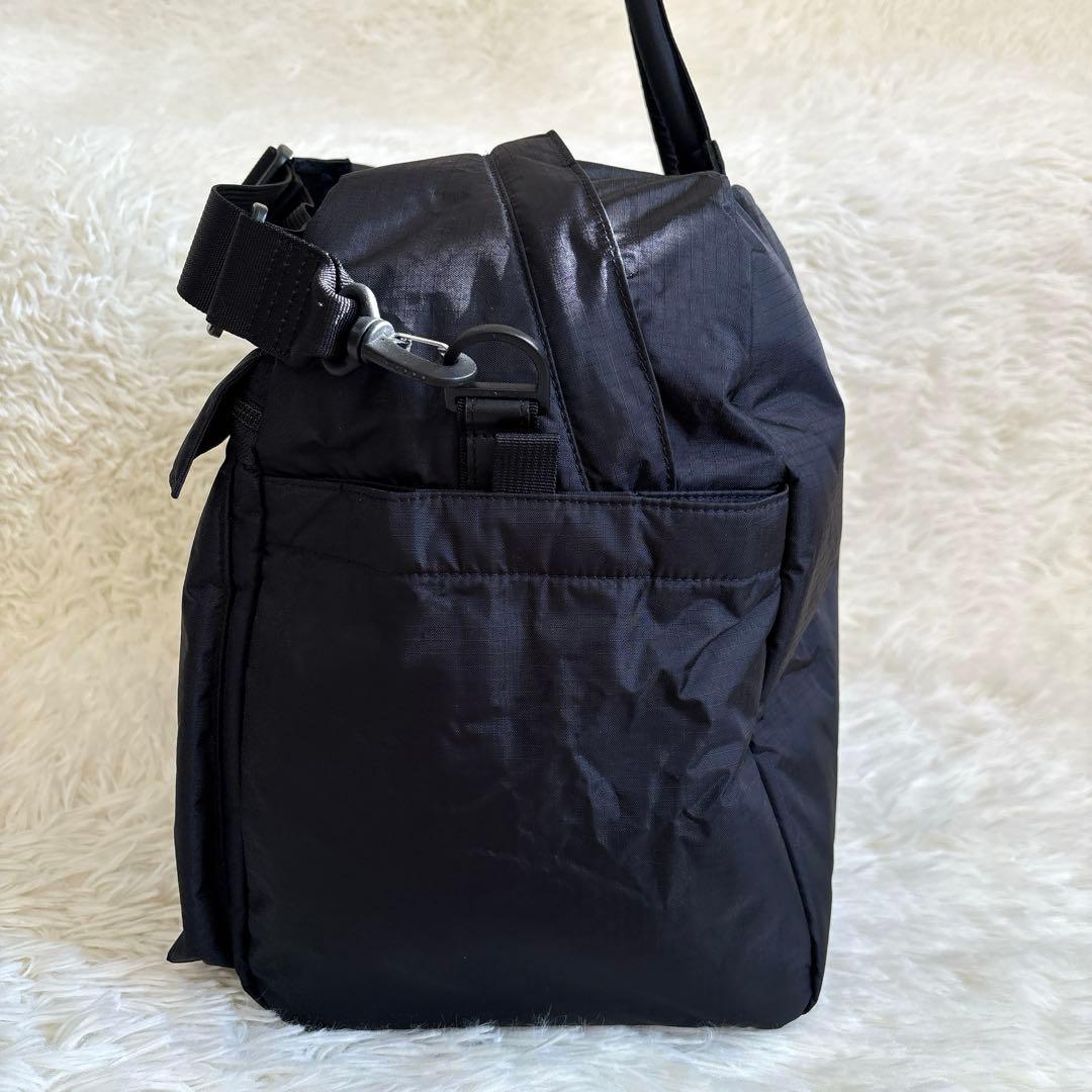 美品✨マンハッタンパッセージ 2way ボストンバッグ 旅行鞄 ブラック 大容量