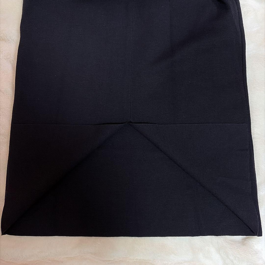 natonato　DRESSTERIOR バックフェイクパールニットワンピ