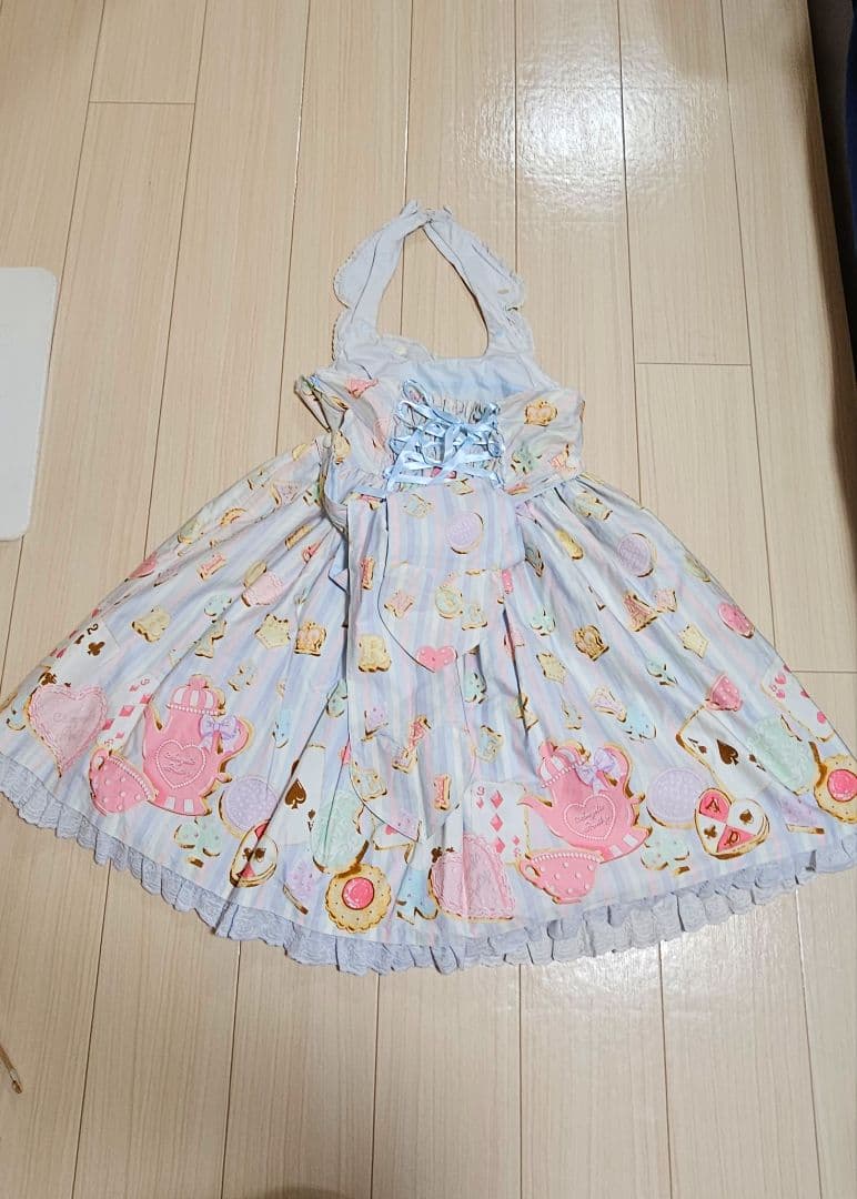 AngelicPretty クッキー柄 ワンピース カチューシャセット