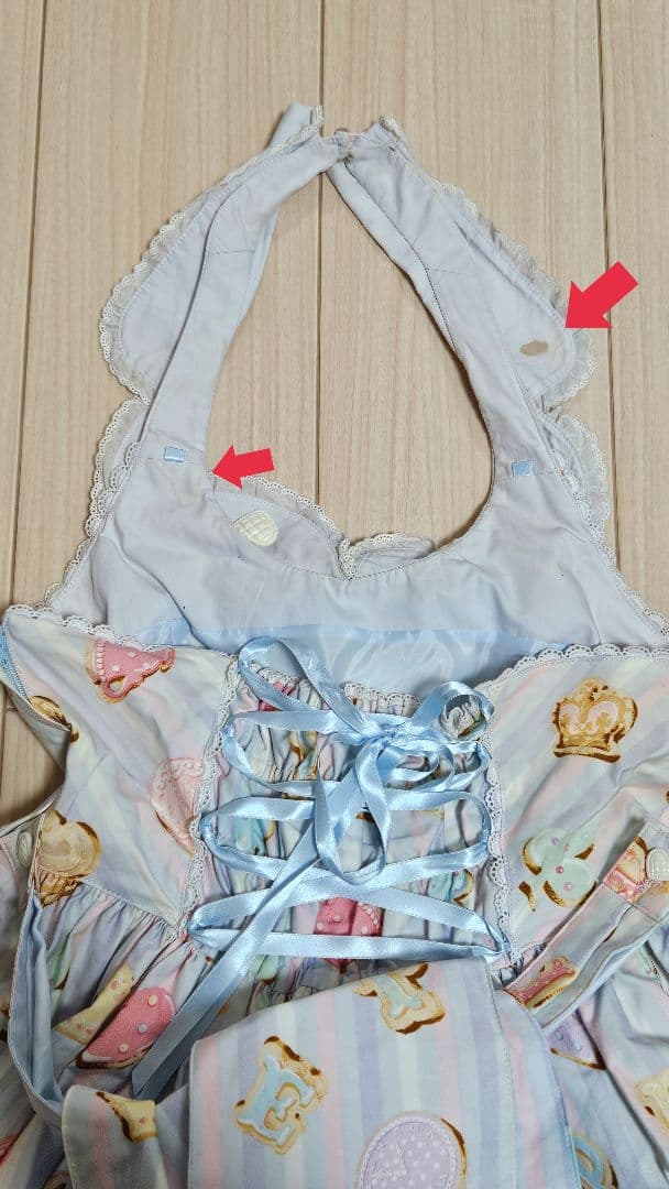 AngelicPretty クッキー柄 ワンピース カチューシャセット