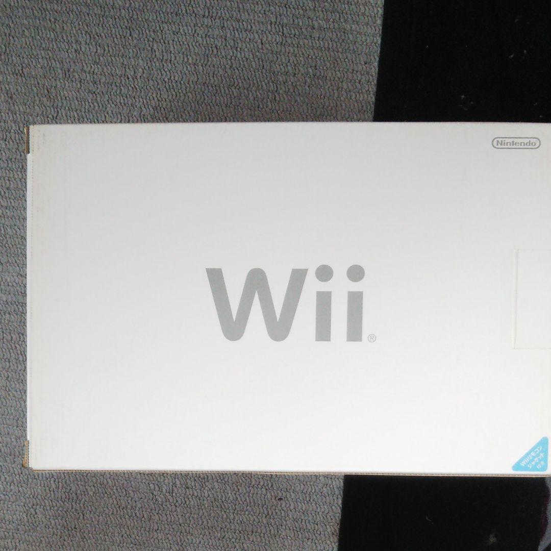 Wii本体とソフト3本セット