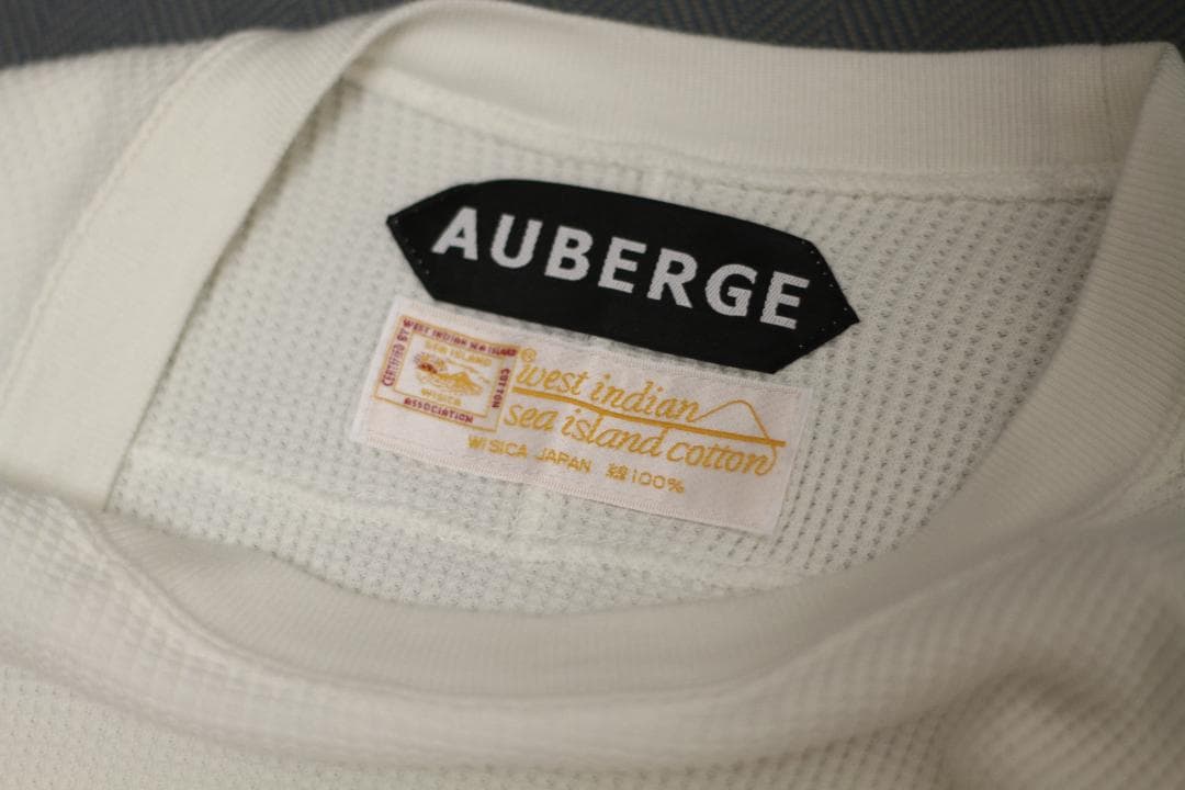 【美品/シーアイランド】AUBERGE ワッフル サーマル インナー KIRBY