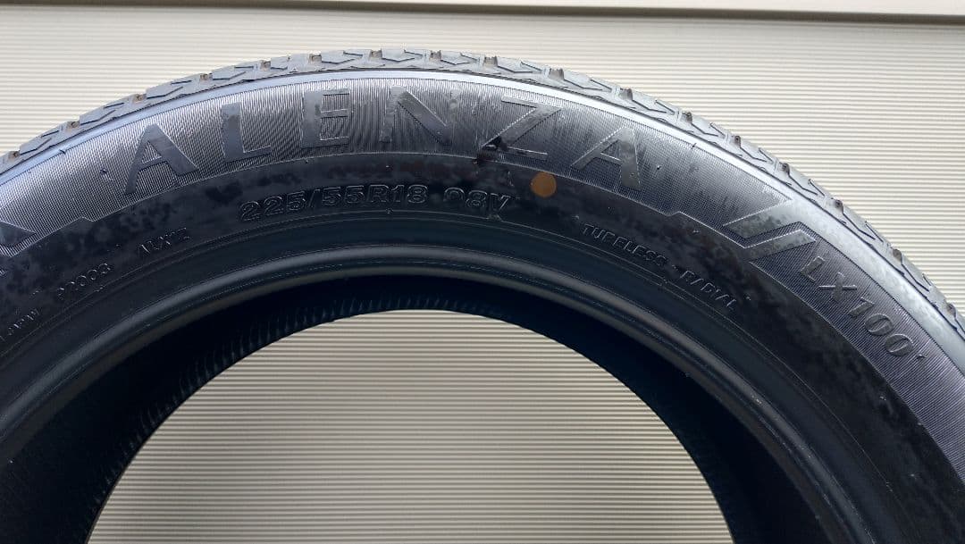 ブリヂストン ALENZA LX100 225/55R18 24年製 アレンザ