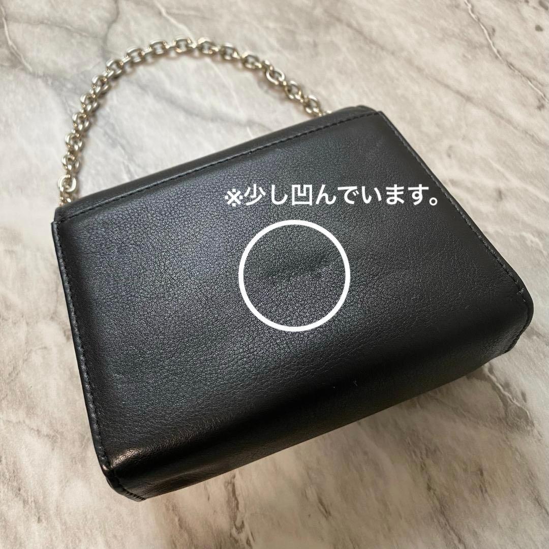 新品【アニエスベー】財布 ミニバック ポーチ 黒 レザー agnesb　2188