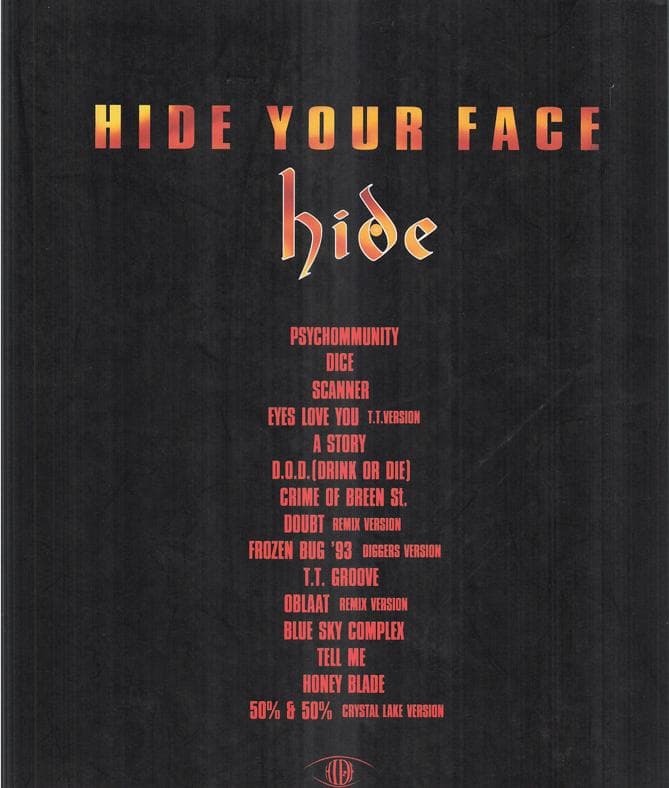 hide / zilch バンドスコア 裁断済み5冊セット＋おまけ