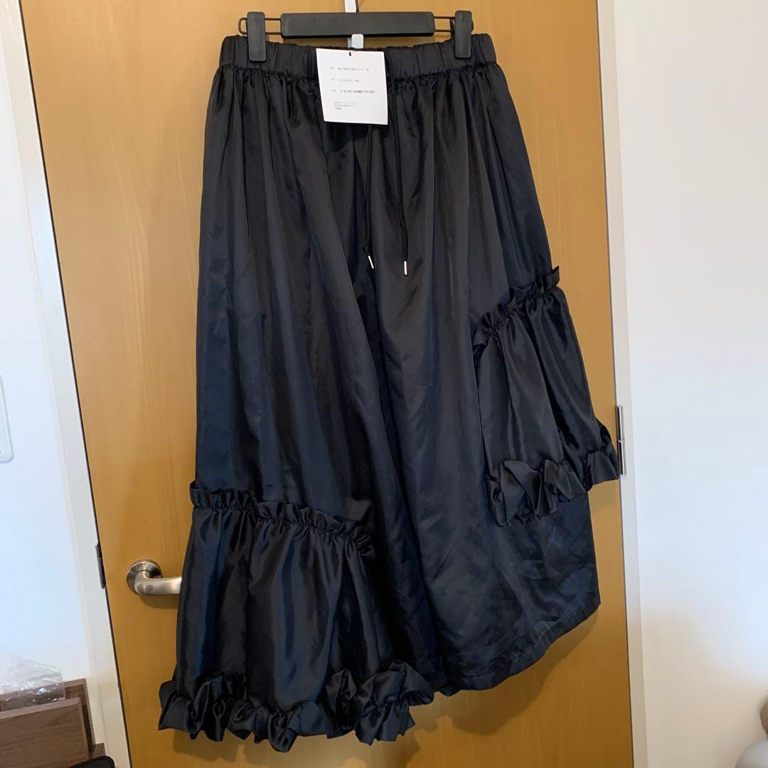 noir kei ninomiya 2025SS フリル　スカート