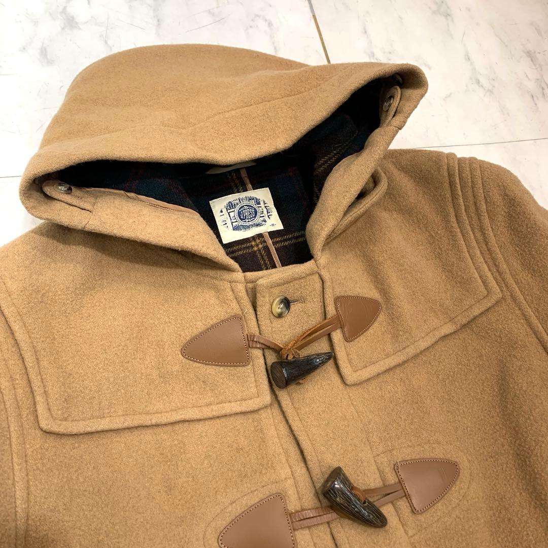 ☆極美品☆J-PRESS ダッフルコート ウール キャメル メンズ Mサイズ
