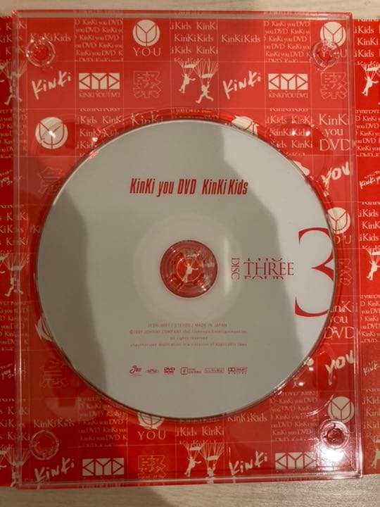 【初回生産限定盤・4枚組】 KinKi you DVD