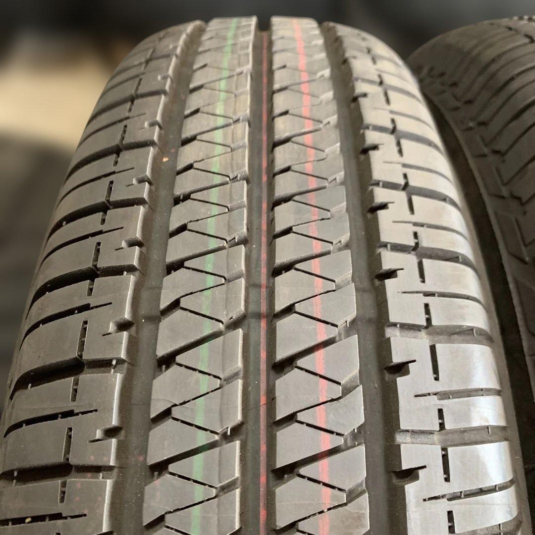 ①ポンパドール 195/80R15 ブリヂストン DUELEER 青852