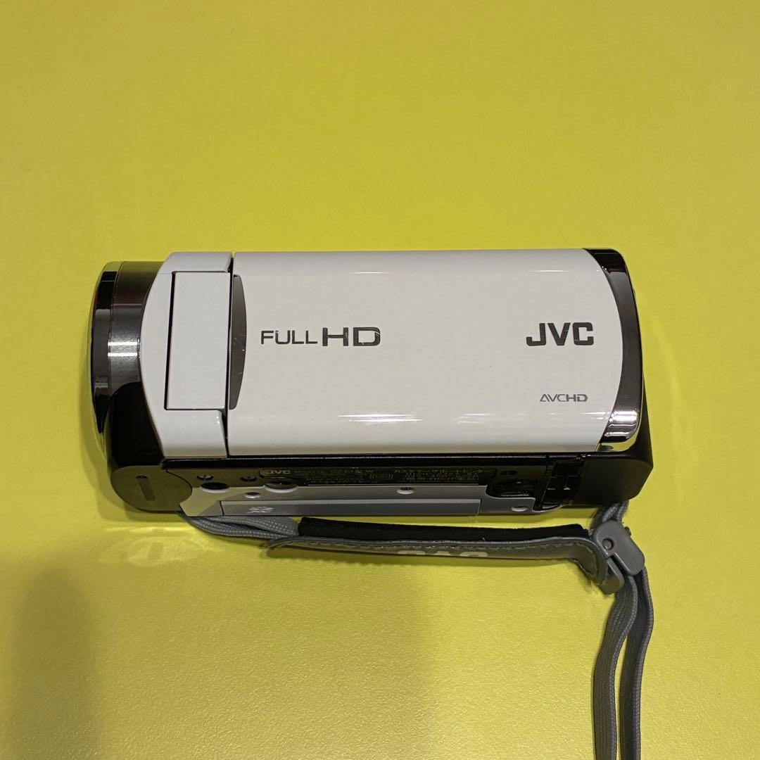 【動作確認済み】JVC EVERIO GZ-E117-W ハンディカム エブリオ