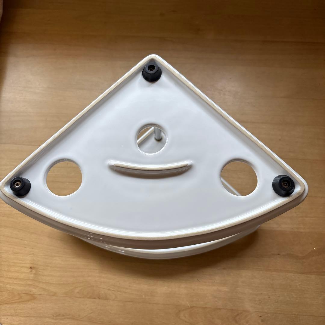ル・クルーゼ　ラムカンスタンド　白