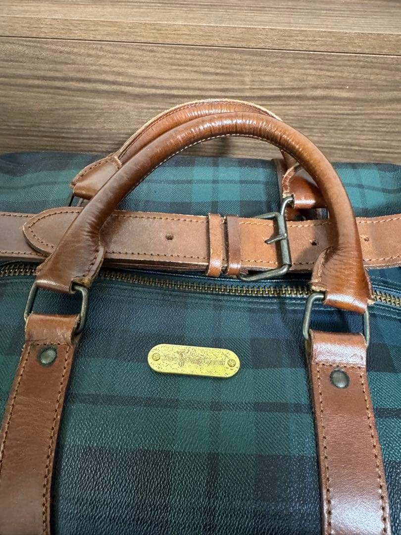 【ブラシ付】POLO Ralph Lauren ラルフローレン ボストンバッグ