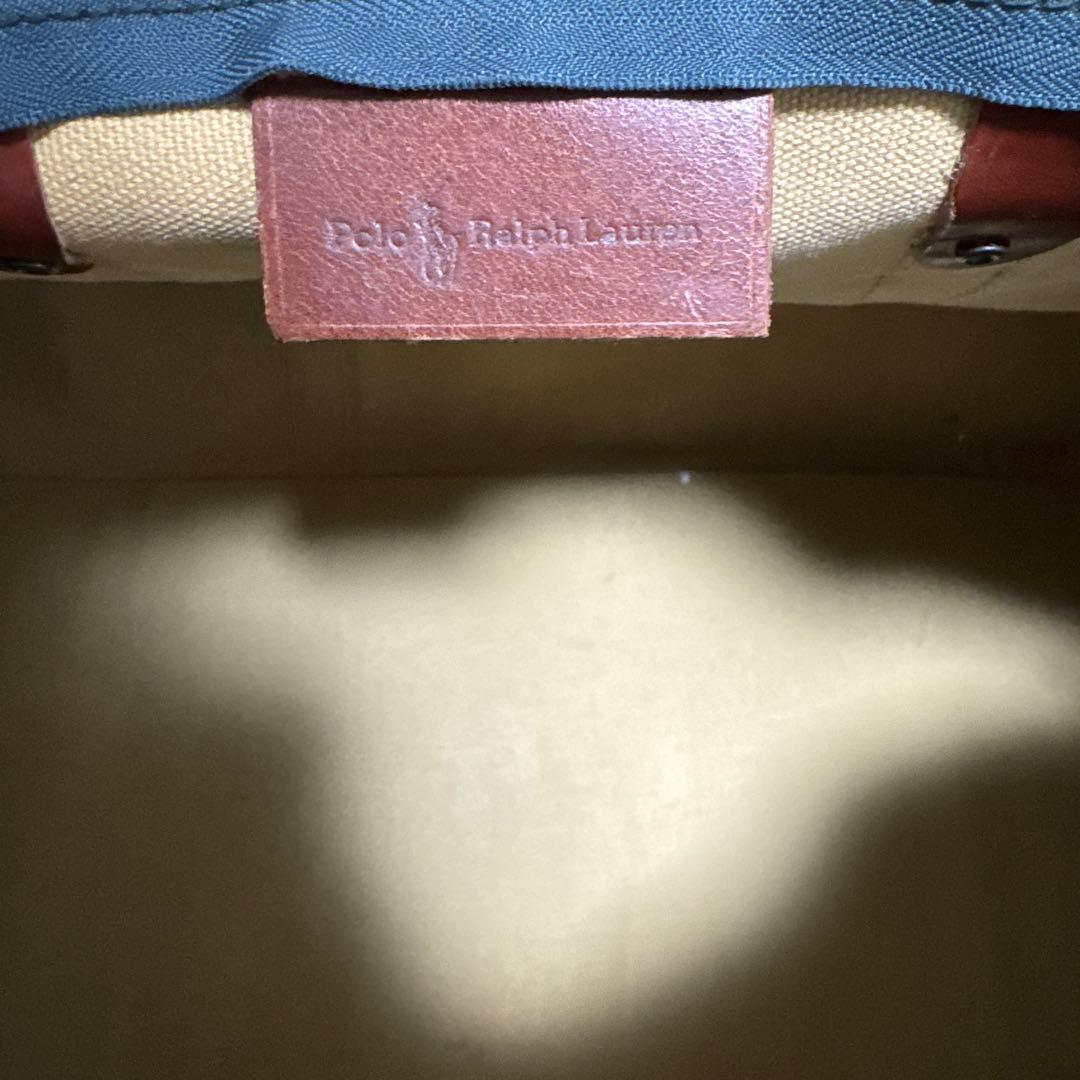 【ブラシ付】POLO Ralph Lauren ラルフローレン ボストンバッグ