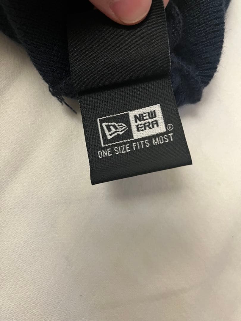 Supreme ニット帽 ネイビー Sロゴ