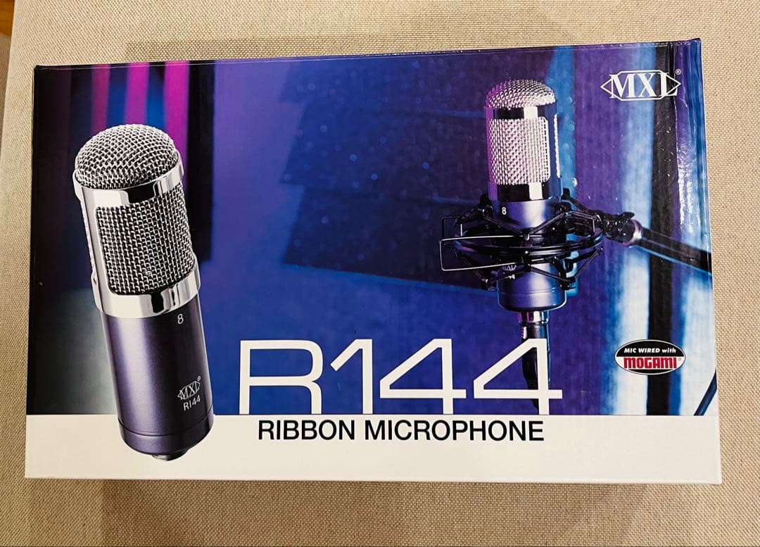 MXL R144 リボンマイク 本体＋ケース＋箱付き