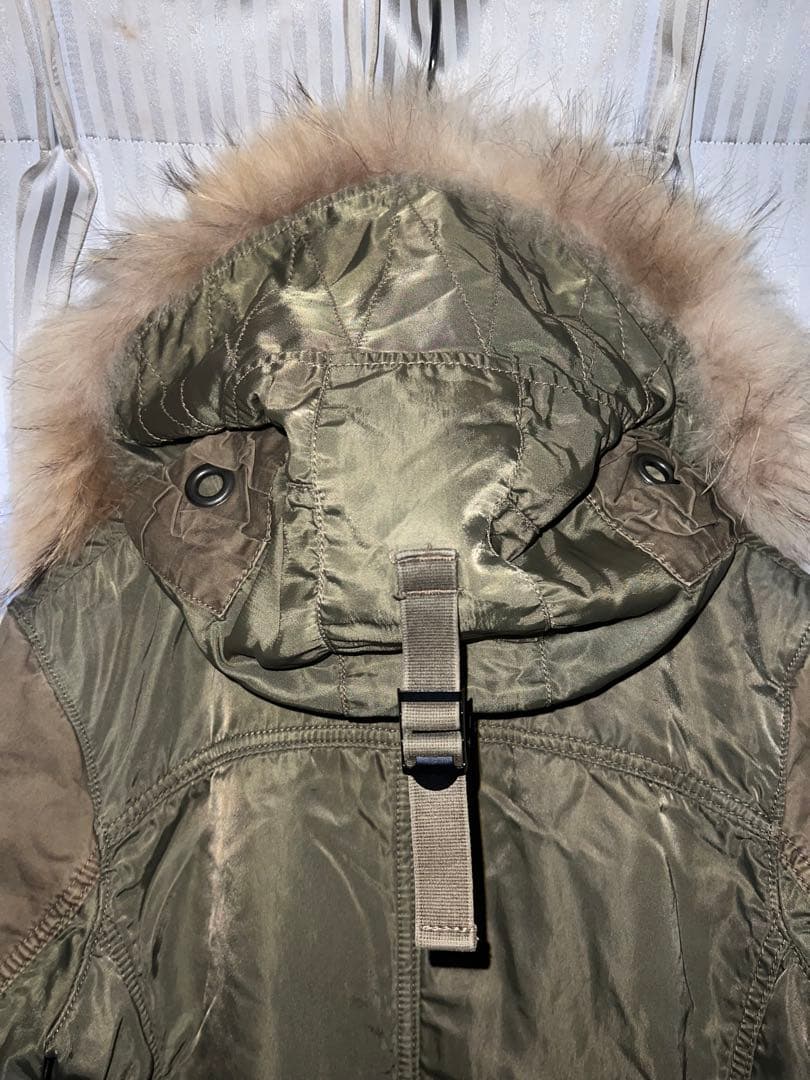 ジャケット・アウター 00s Rare AVIREX fur gimmick mods coat